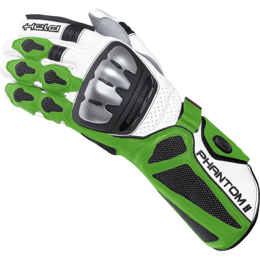 Held Phantom 2 Leather Gloves White / Green