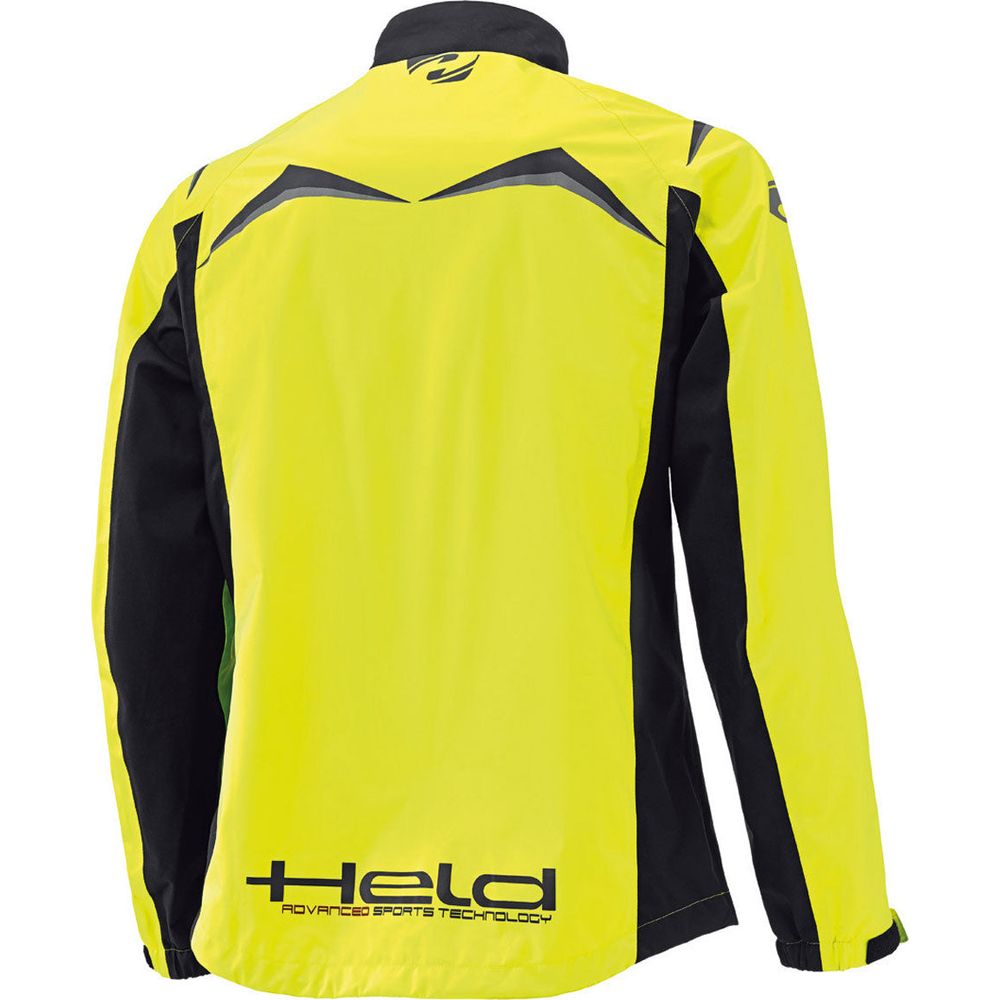 Held Rainblock Top Ladies Over Jacket Black / Fluo Yellow  - FREE UK Shipping, FREE 365 Day Returns | Moto Central