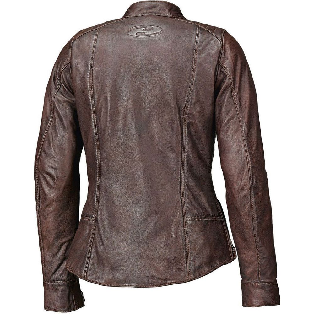 Held Sabira Ladies Leather Jacket Chocolate  - FREE UK Delivery - Moto Central