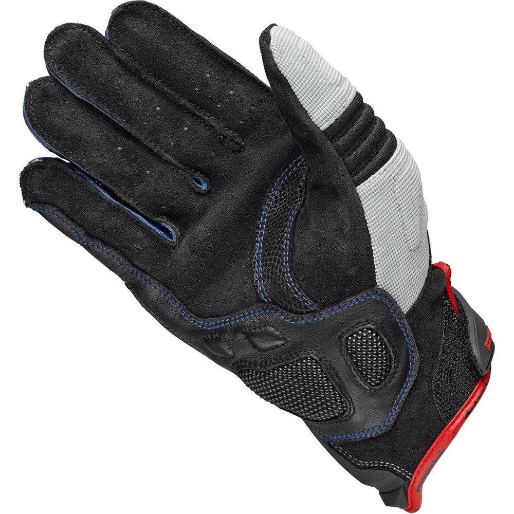 Held Sambia Textile Gloves Black / Grey / Red