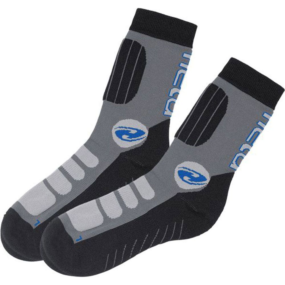 Held Bike Short Socks Grey / Black