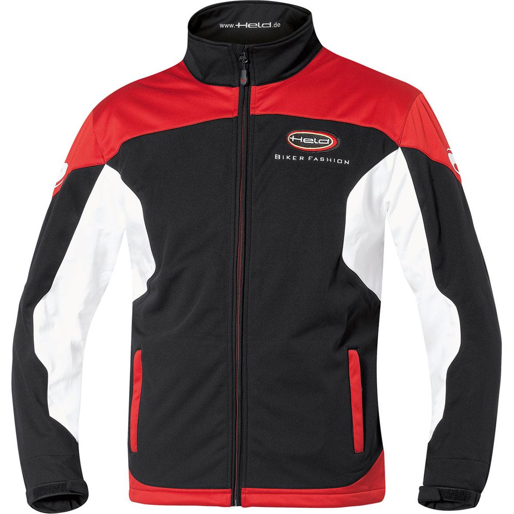 Held Team Softshell Casual Jacket Black / Red