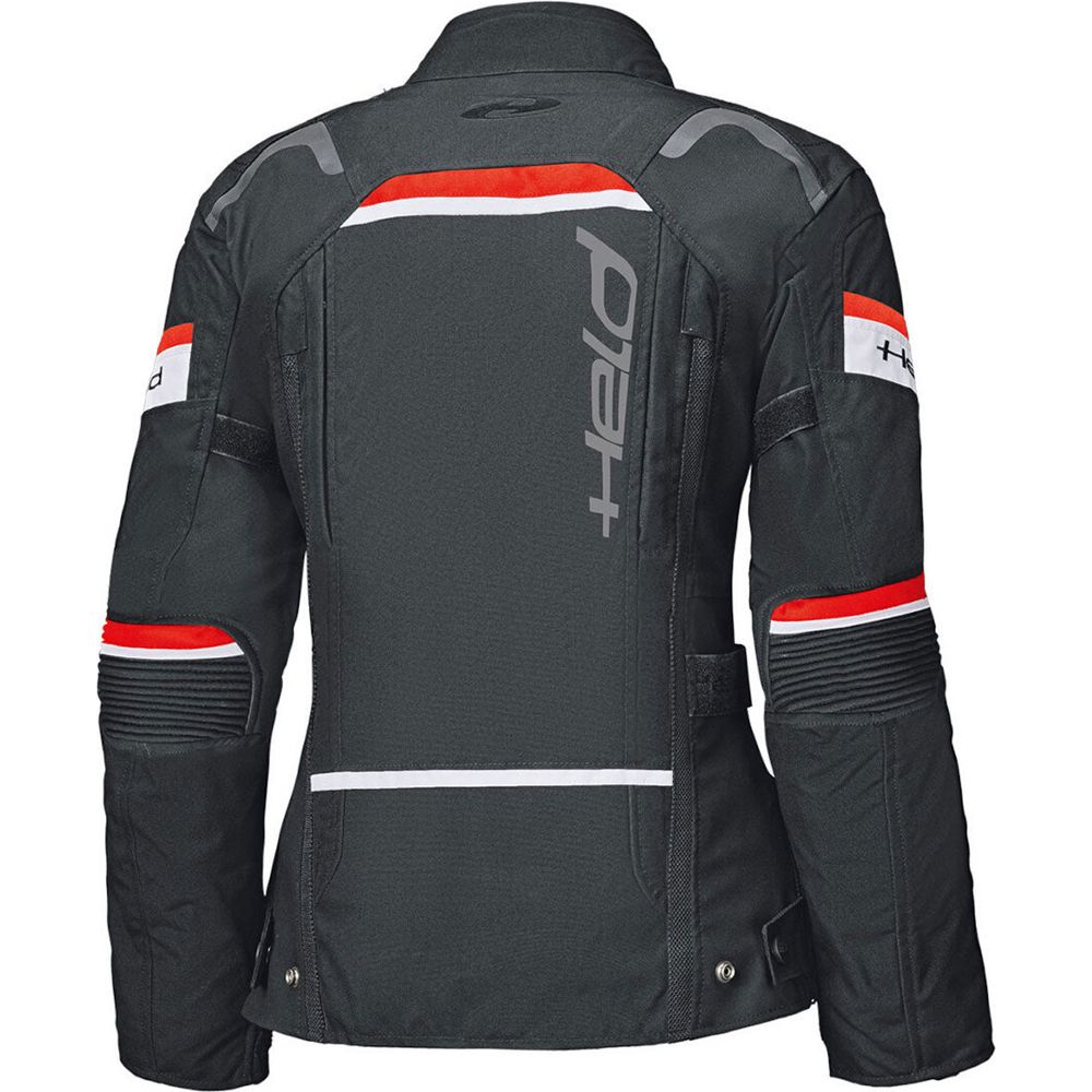 Held Tourino Top Ladies Textile Jacket Black / Red - FREE UK Shipping, FREE 365 Day Returns | Moto Central