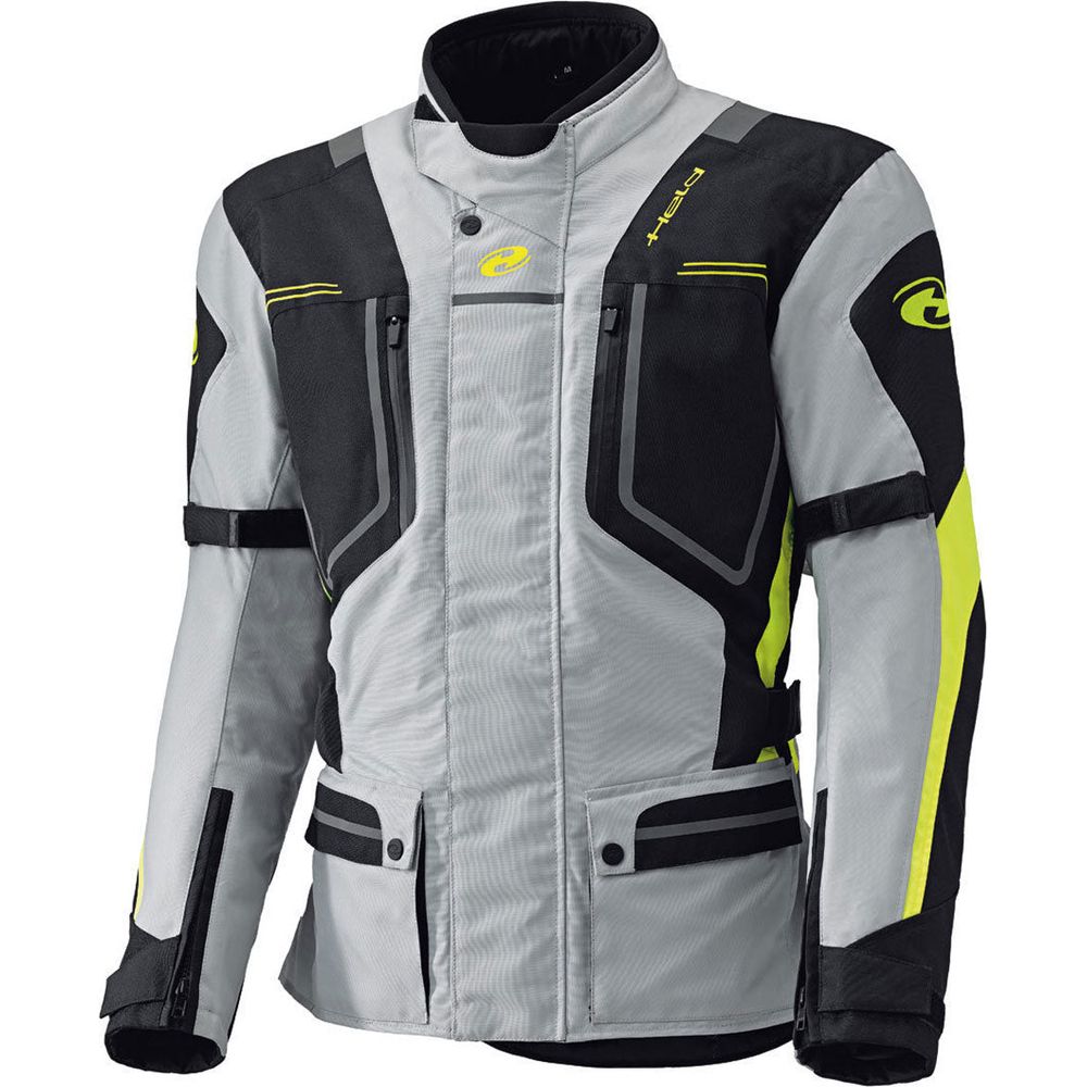 Held Zorro Textile Jacket Grey / Fluo Yellow