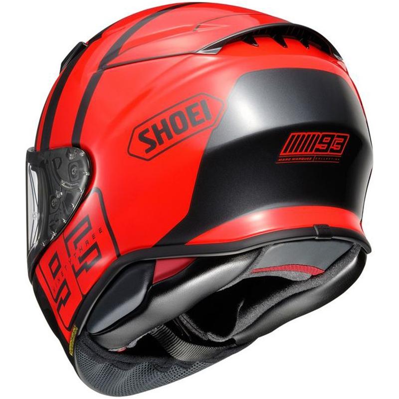 Shoei NXR2 MM93 Collection Track Full Face Helmet Red