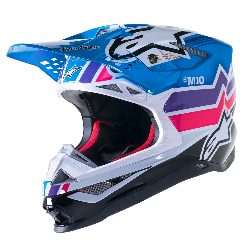 Alpinestars Supertech S-M10 TLD Edition 23 Helmet Ece Starlit Blue