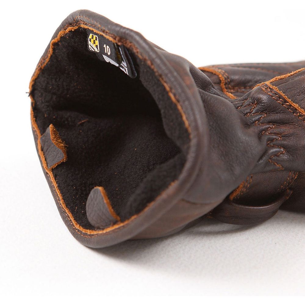 Helstons Boston Summer Leather Gloves Brown - FREE UK Shipping, FREE 365 Day Returns | Moto Central