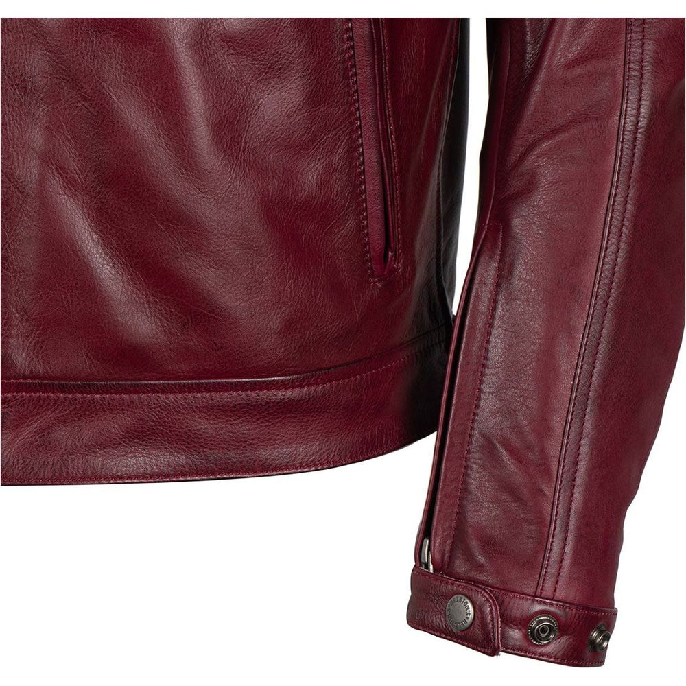 Helstons Chevy Buffalo Leather Jacket Bordeaux