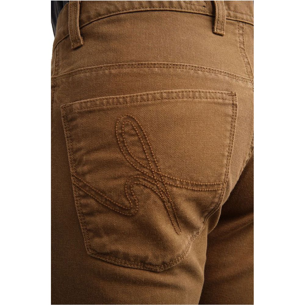 Helstons Cotton / Armalith Chinos Khaki  - FREE UK Shipping, FREE 365 Day Returns | Moto Central