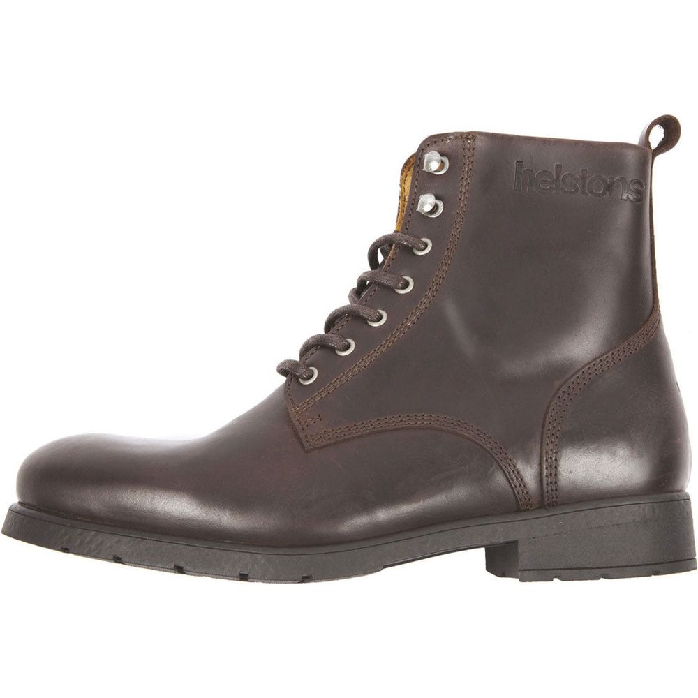 Helstons City Leather Boots Aniline Brown