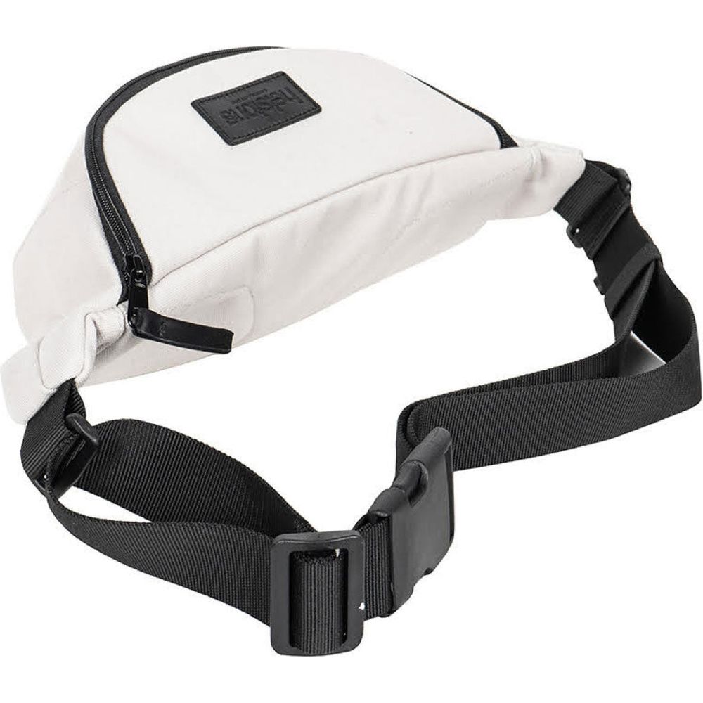 Helstons Clubman Canvas Waist Bag Grey  - FREE UK Shipping, FREE 365 Day Returns | Moto Central