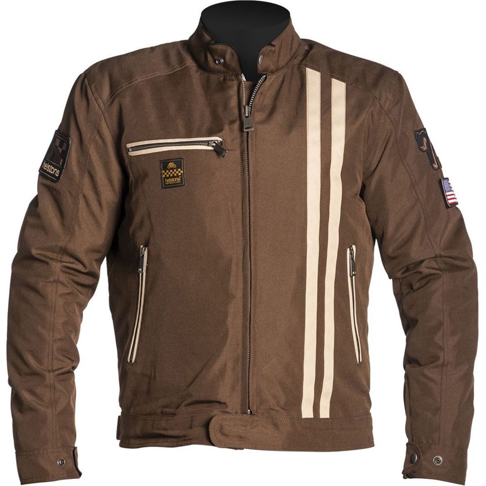 Helstons Cobra Textile Jacket Brown / Beige