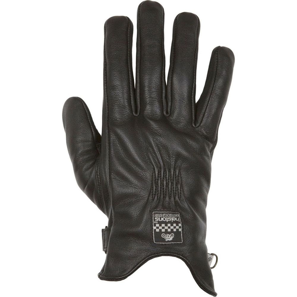 Helstons Condor Summer Leather Gloves Black