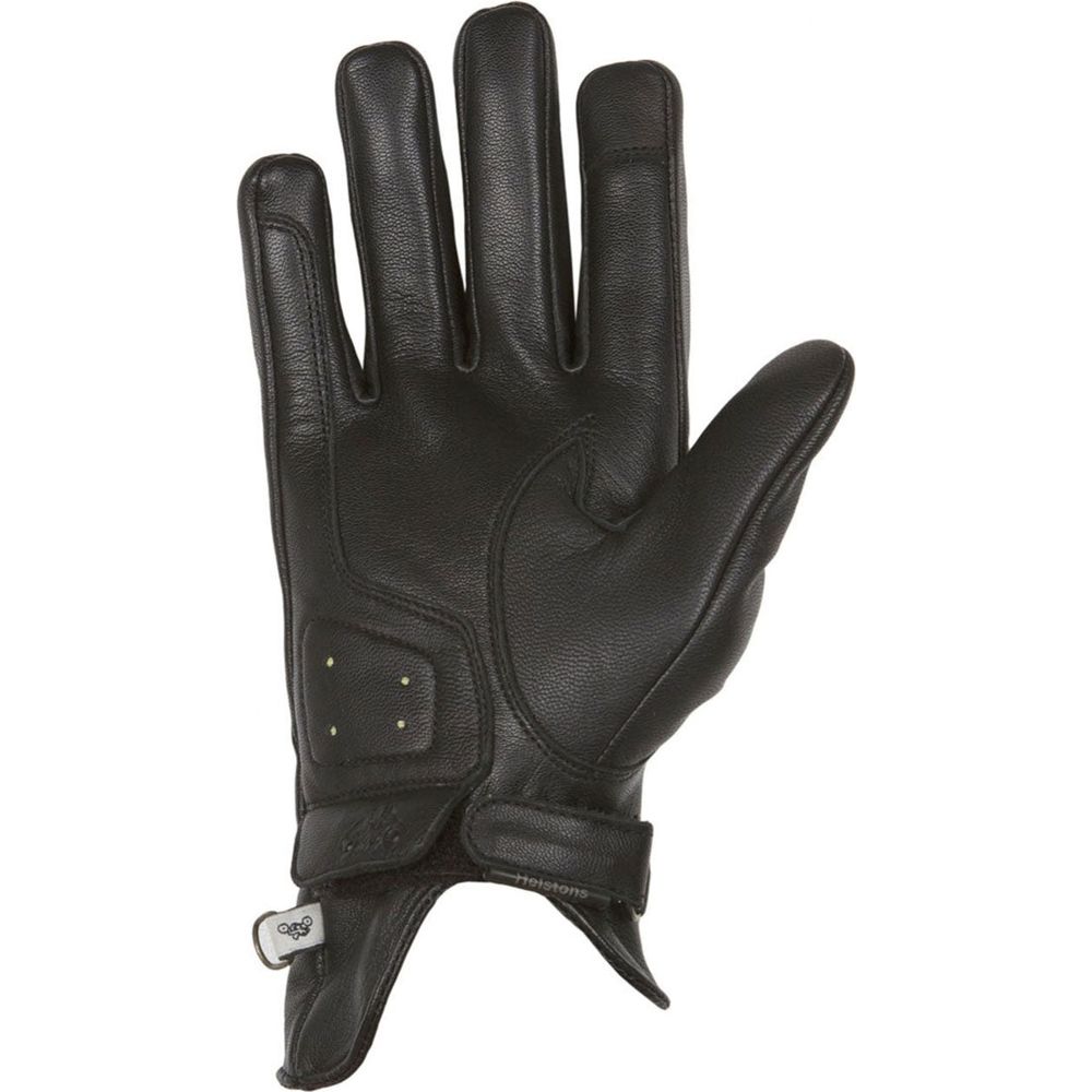 Helstons Condor Summer Leather Gloves Black - FREE UK Shipping, FREE 365 Day Returns | Moto Central