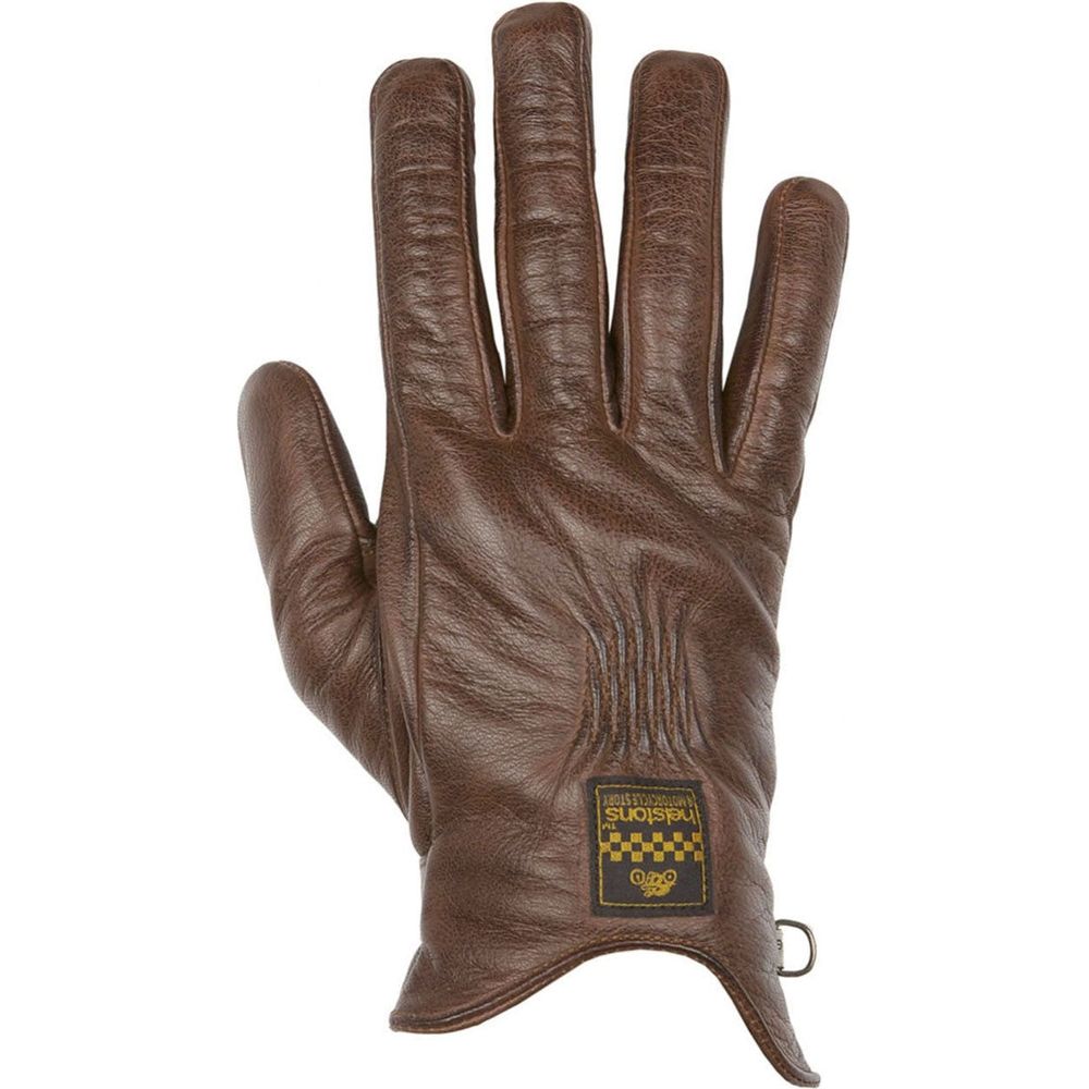 Helstons Condor Summer Leather Gloves Camel / Black