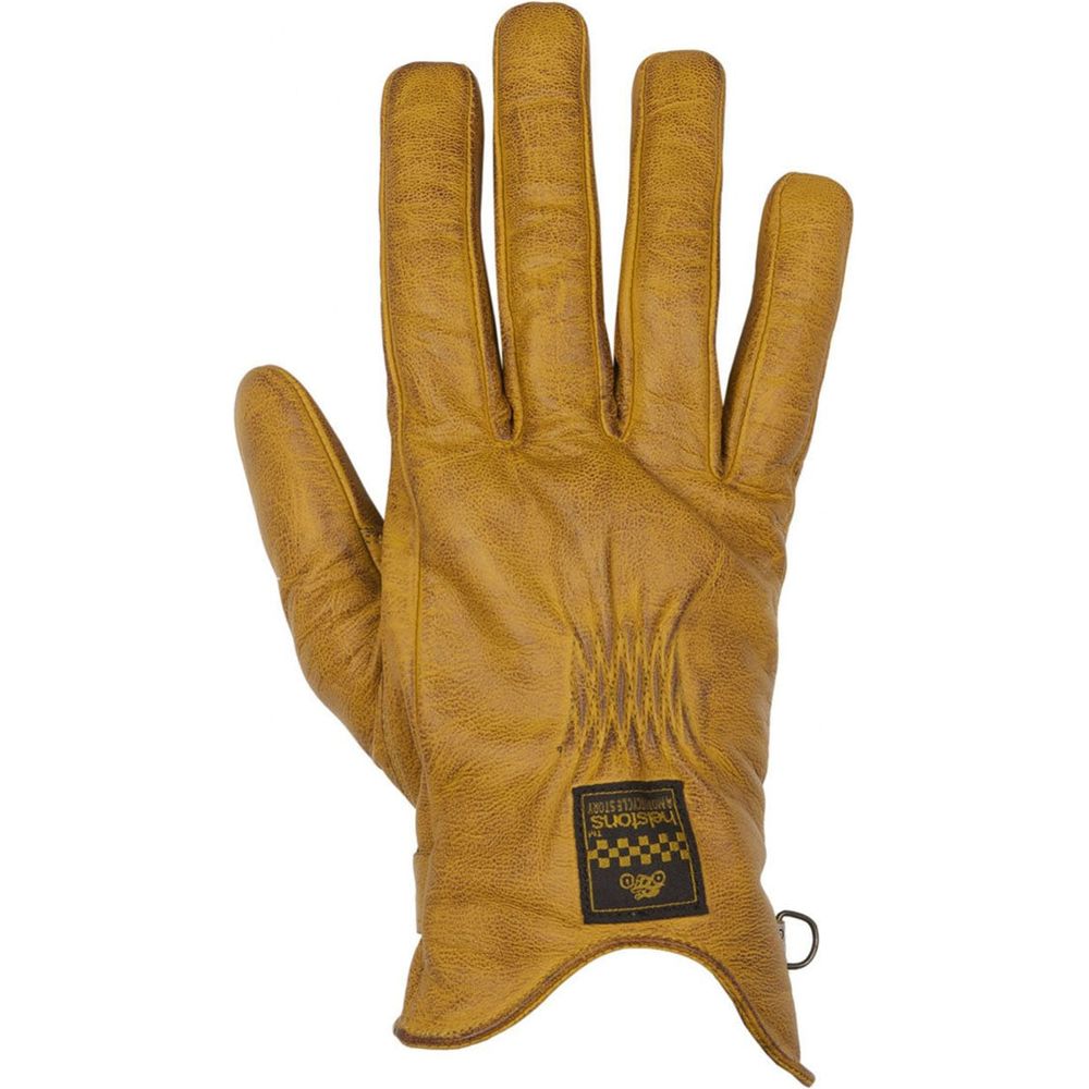 Helstons Condor Summer Leather Gloves Gold / Brown