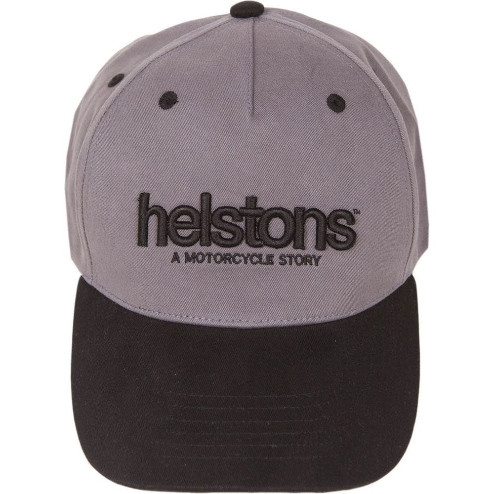 Helstons Corporate Cap Black / Grey