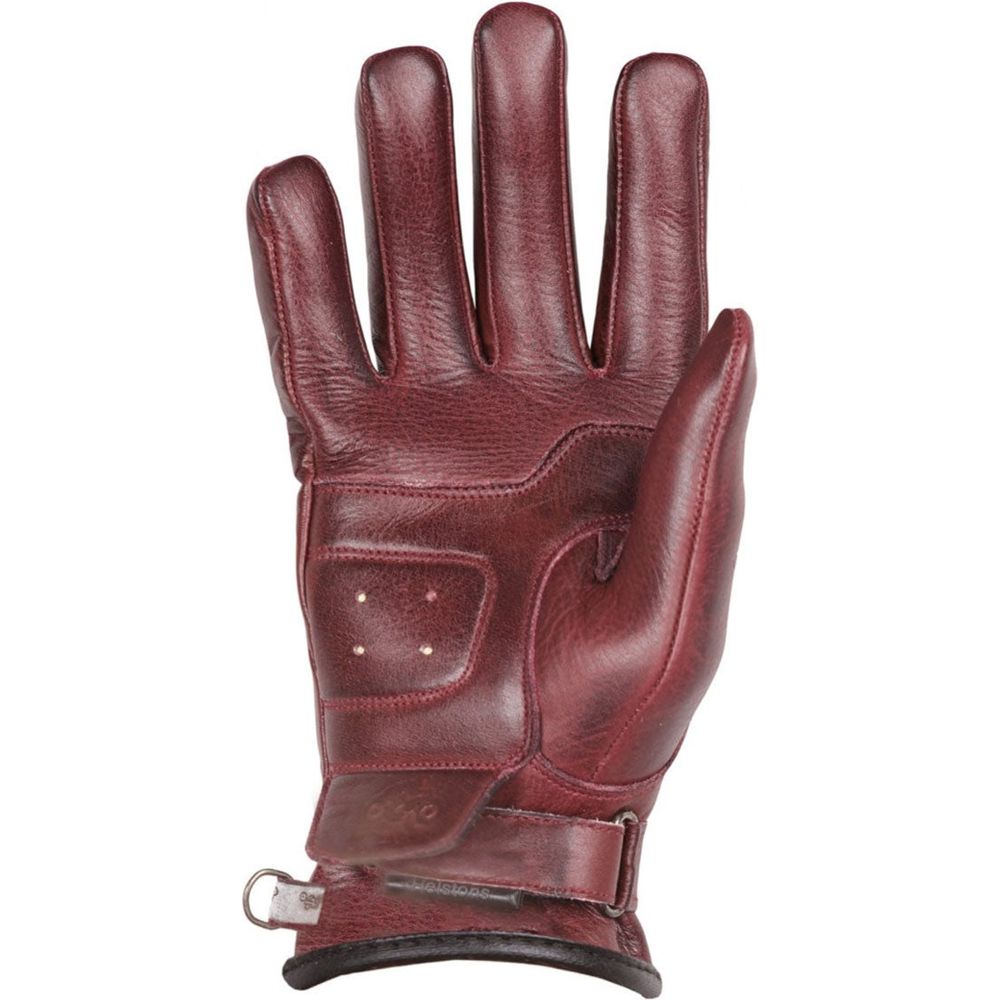 Helstons Chrissie Summer Ladies Leather Gloves Bordeaux - FREE UK Shipping, FREE 365 Day Returns | Moto Central