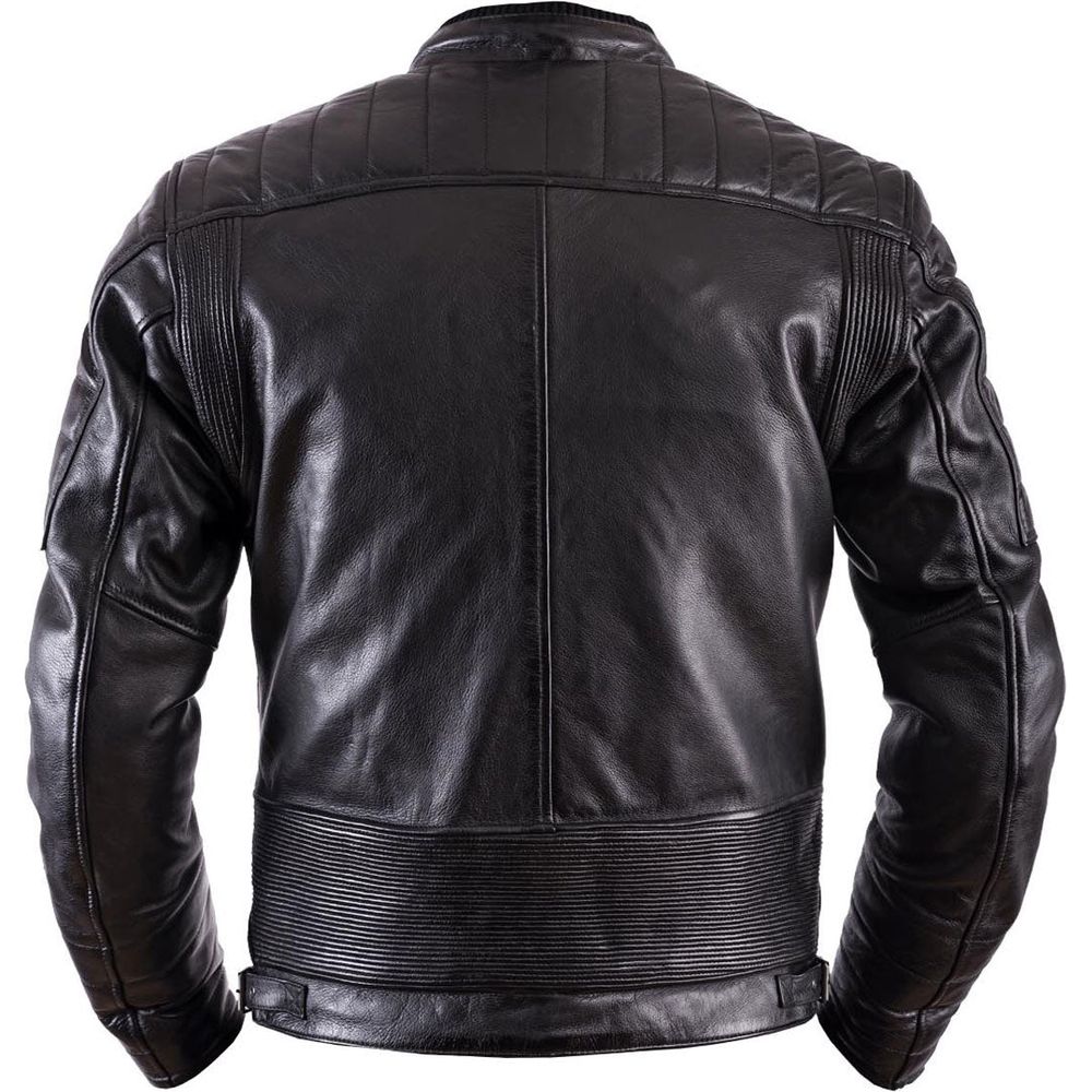 Helstons Cruiser Rag Leather Jacket Black - FREE UK Shipping, FREE 365 Day Returns | Moto Central