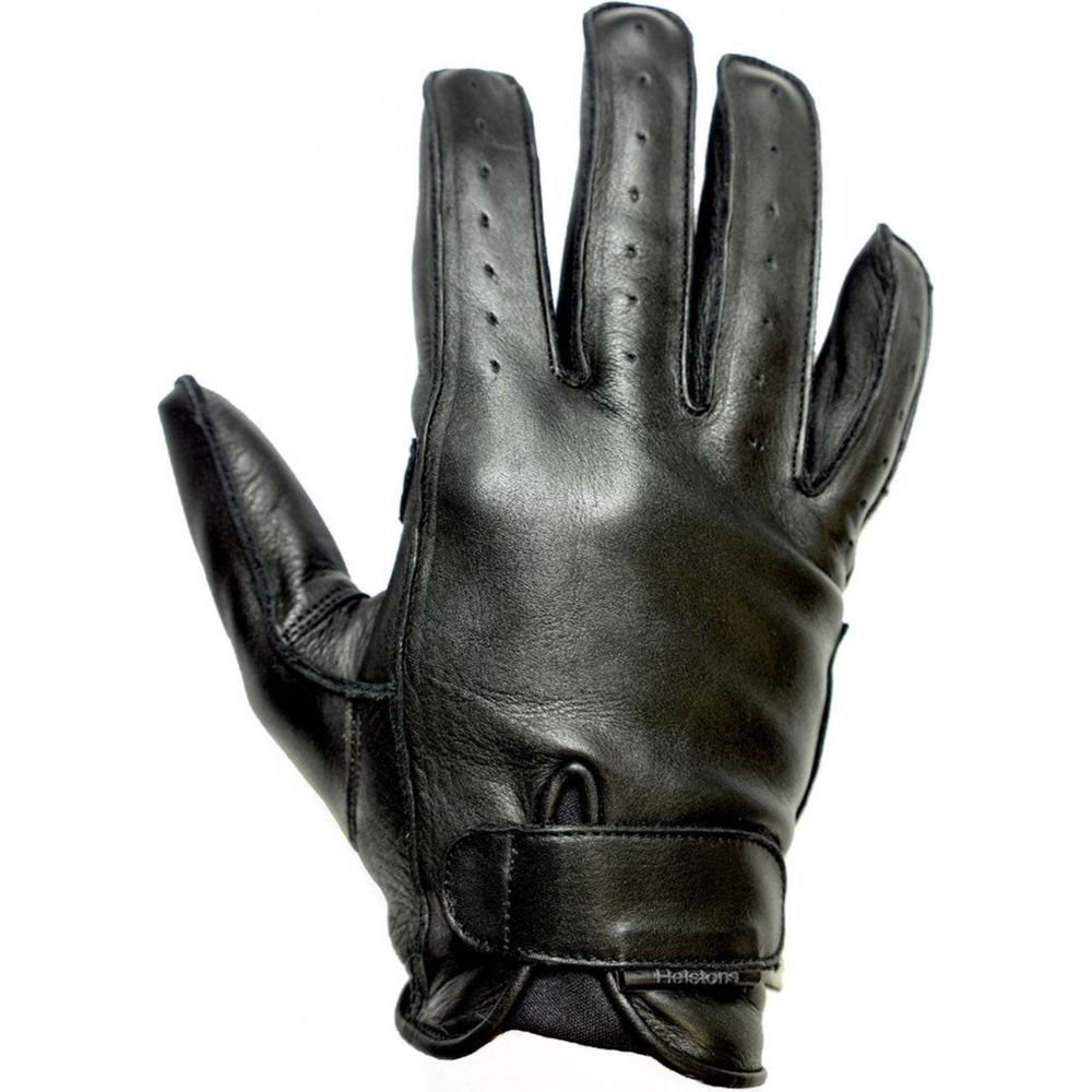 Helstons Hiro Summer Leather Gloves Black