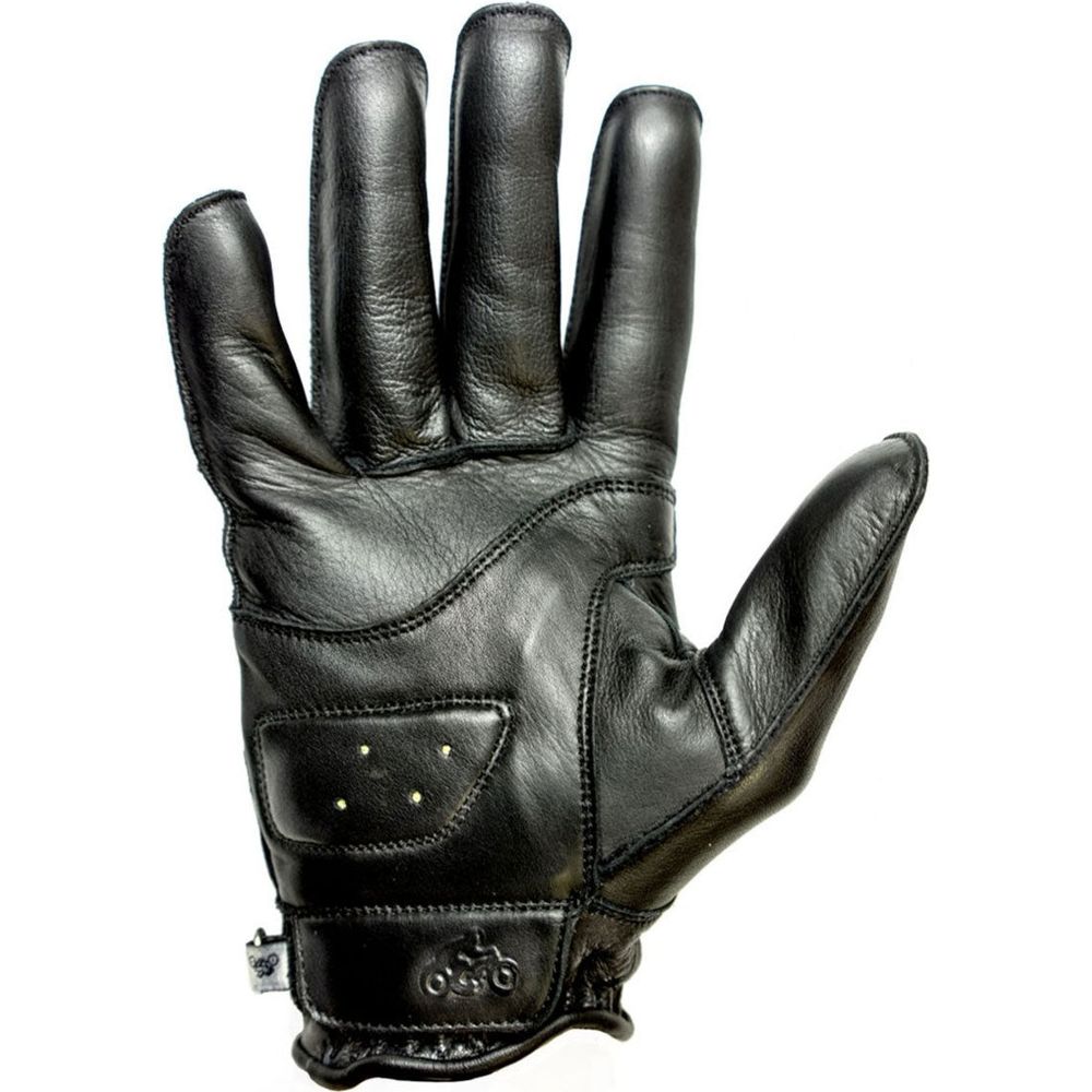 Helstons Hiro Summer Leather Gloves Black