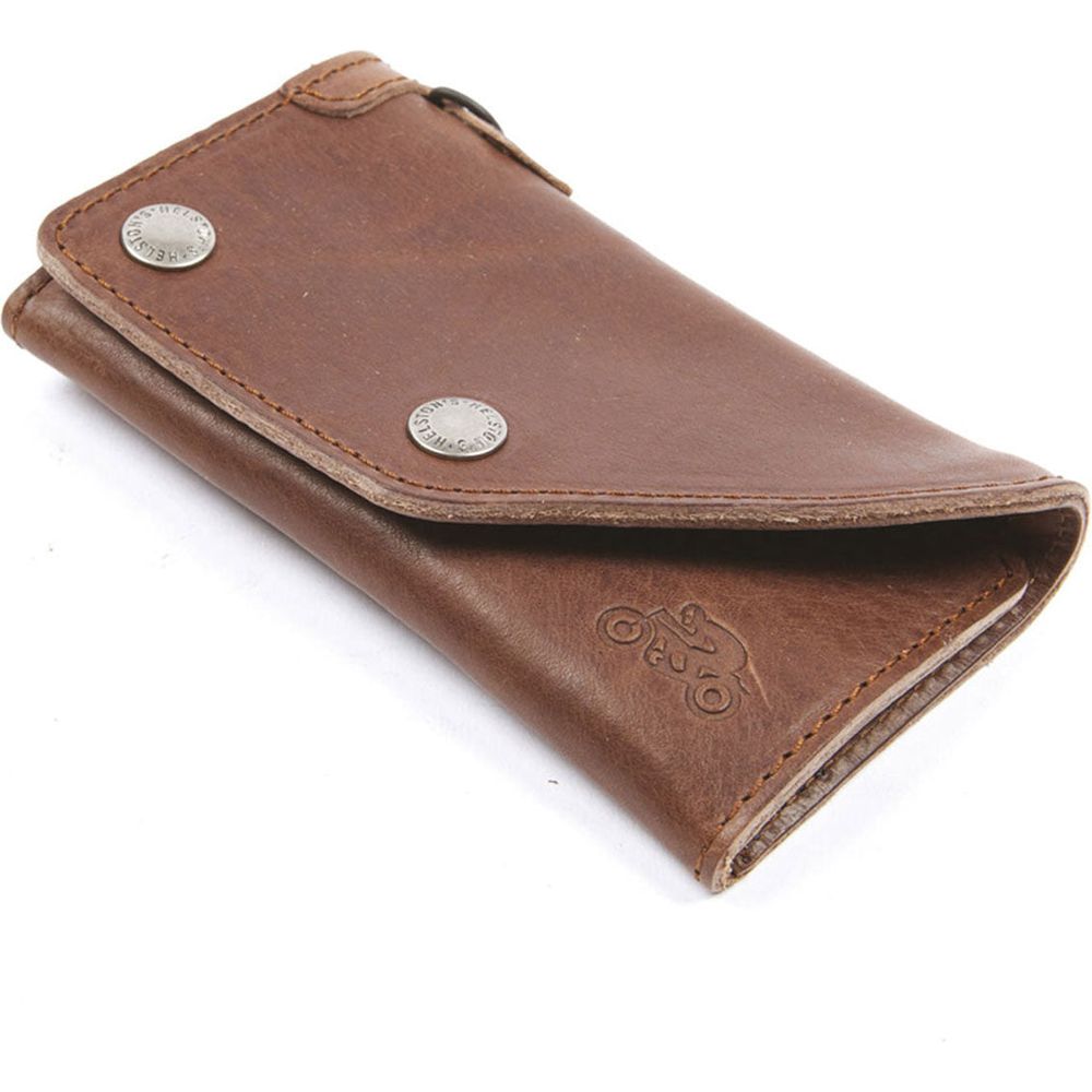 Helstons Leather Wallet Brown