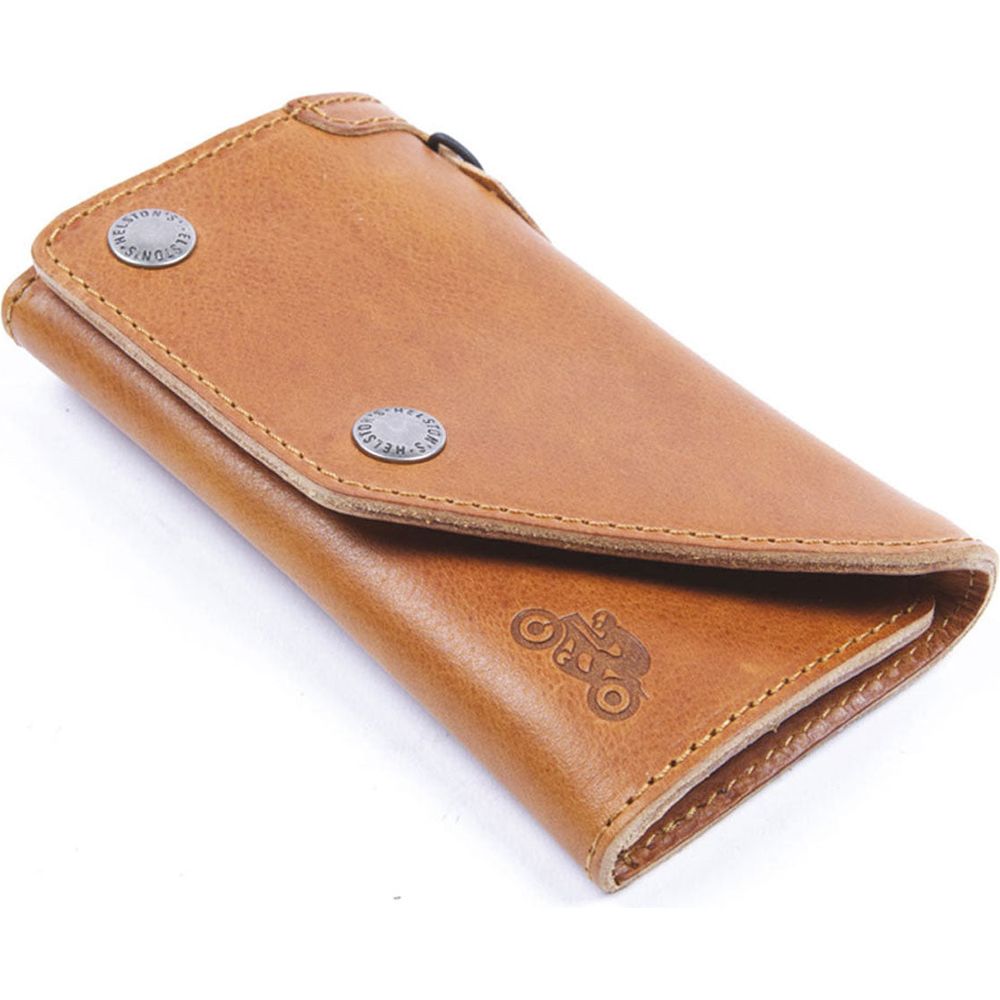 Helstons Leather Wallet Tan