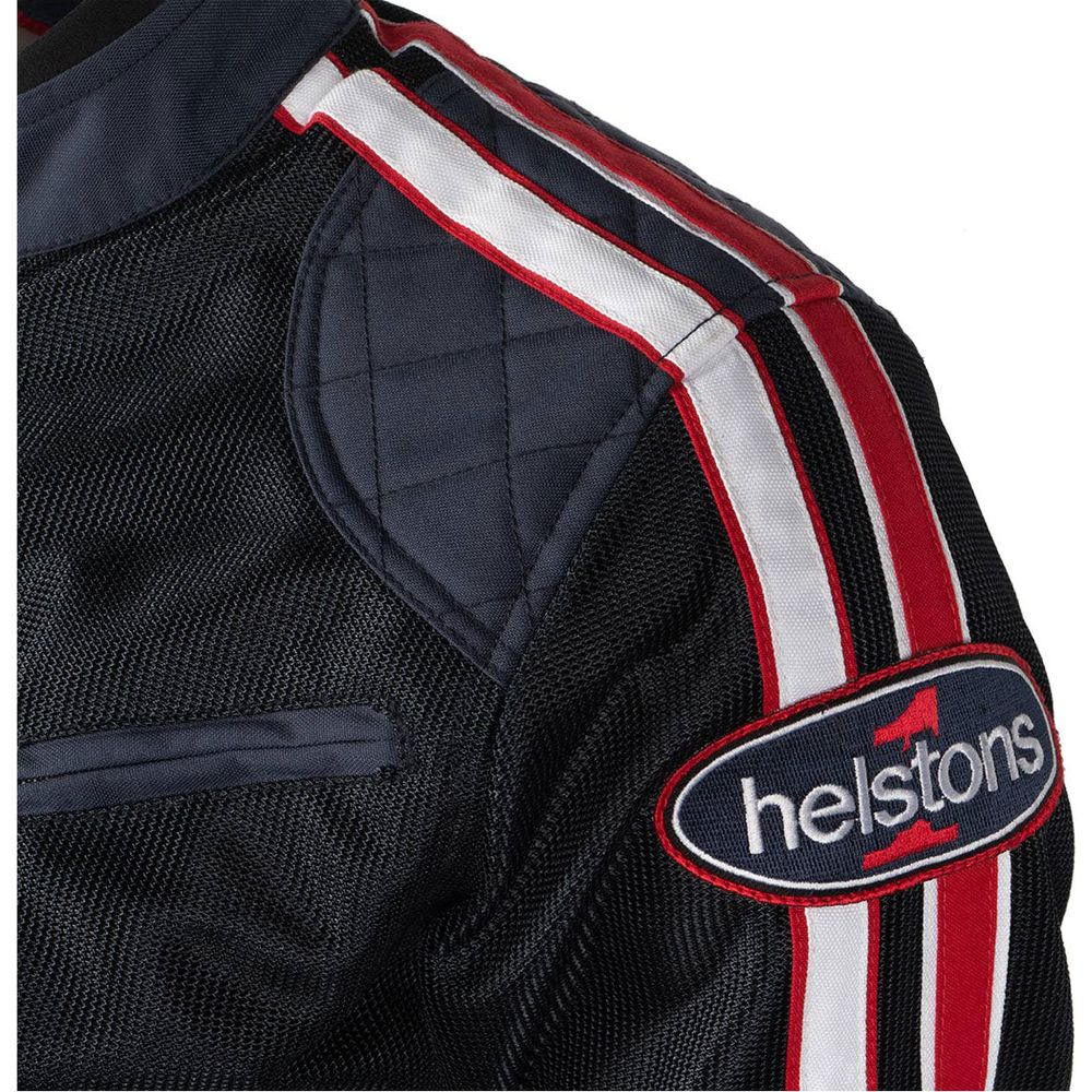 Helstons Pace Air Mesh Textile Jacket Blue