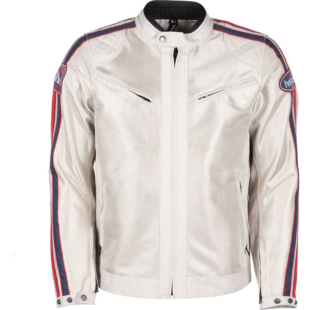 Helstons Pace Air Mesh Textile Jacket Silver