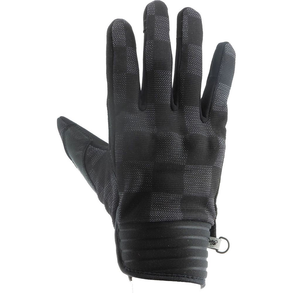 Helstons Simple Summer Amara 4Ways Textile Gloves Black / Grey