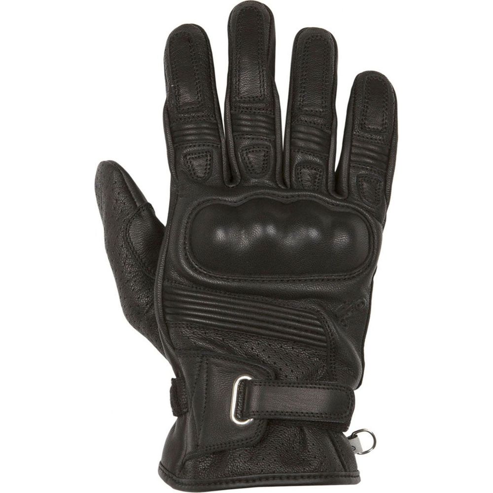 Helstons Strada Summer Leather Gloves Black