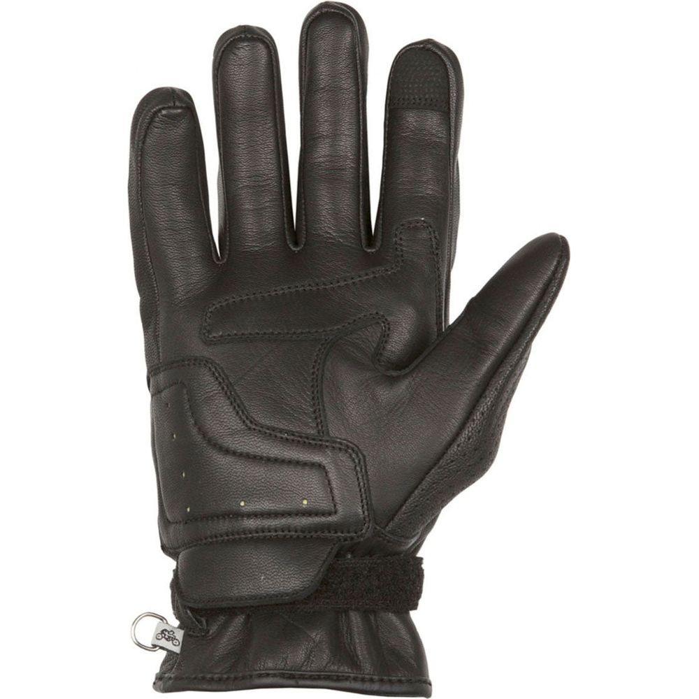 Helstons Strada Summer Leather Gloves Black