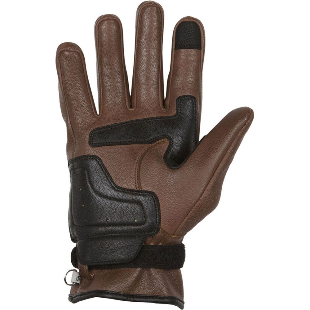 Helstons Strada Summer Leather Gloves Camel / Black