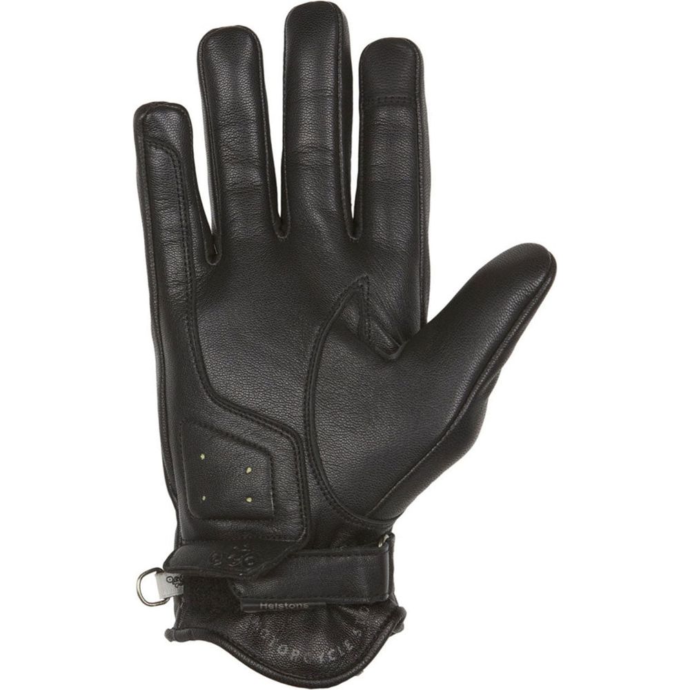 Helstons Sun Summer Leather Gloves Black