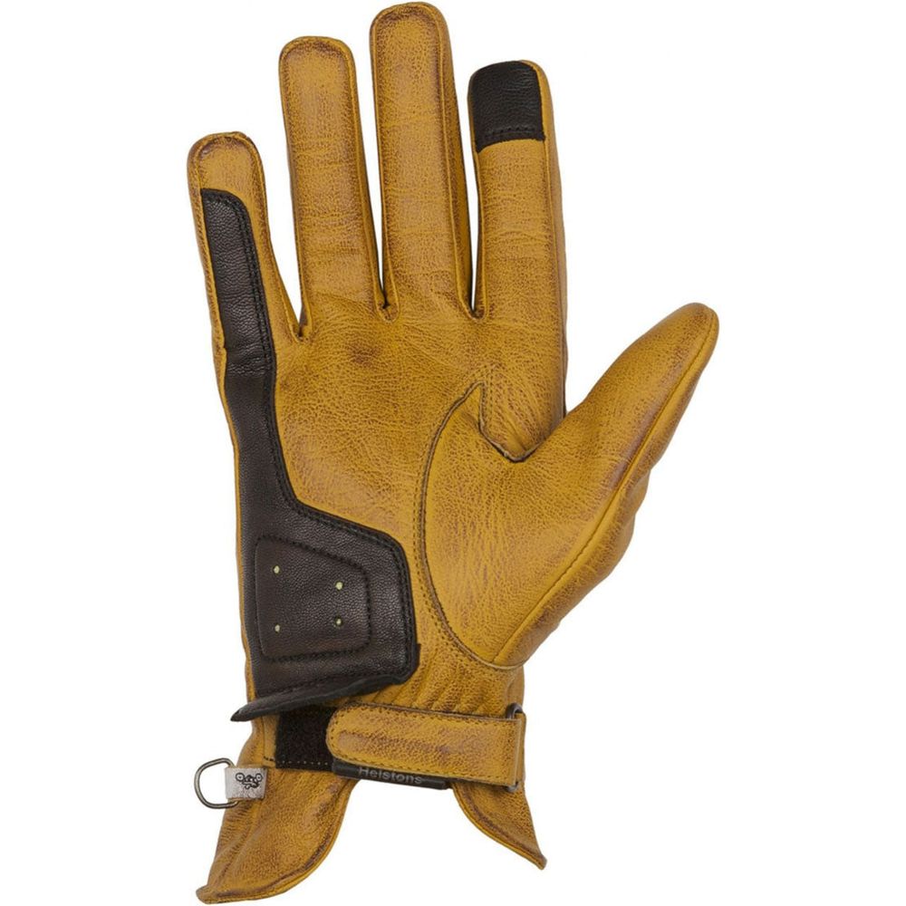 Helstons Swallow Summer Ladies Leather Gloves Gold / Brown