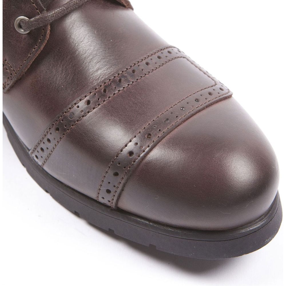 Helstons Travel Leather Boots Aniline Brown