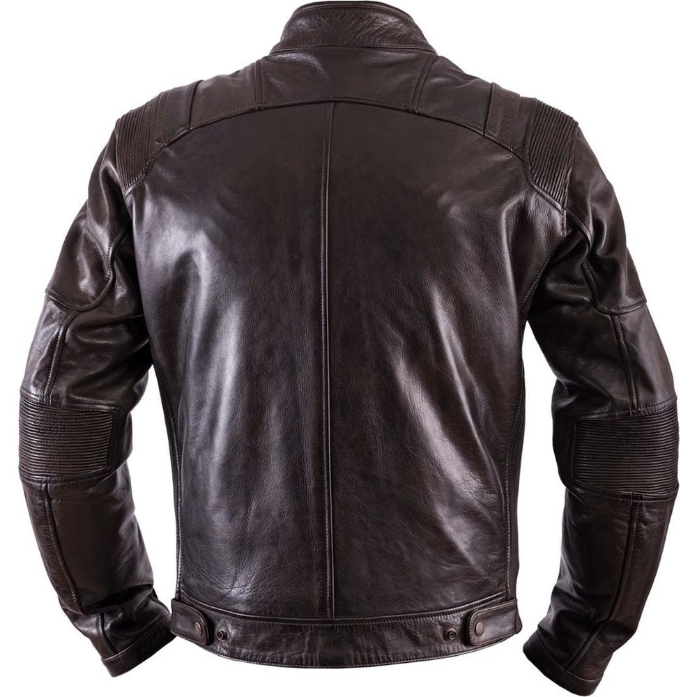 Helstons Trust Leather Jacket Dirty Brown - FREE UK Shipping, FREE 365 Day Returns | Moto Central