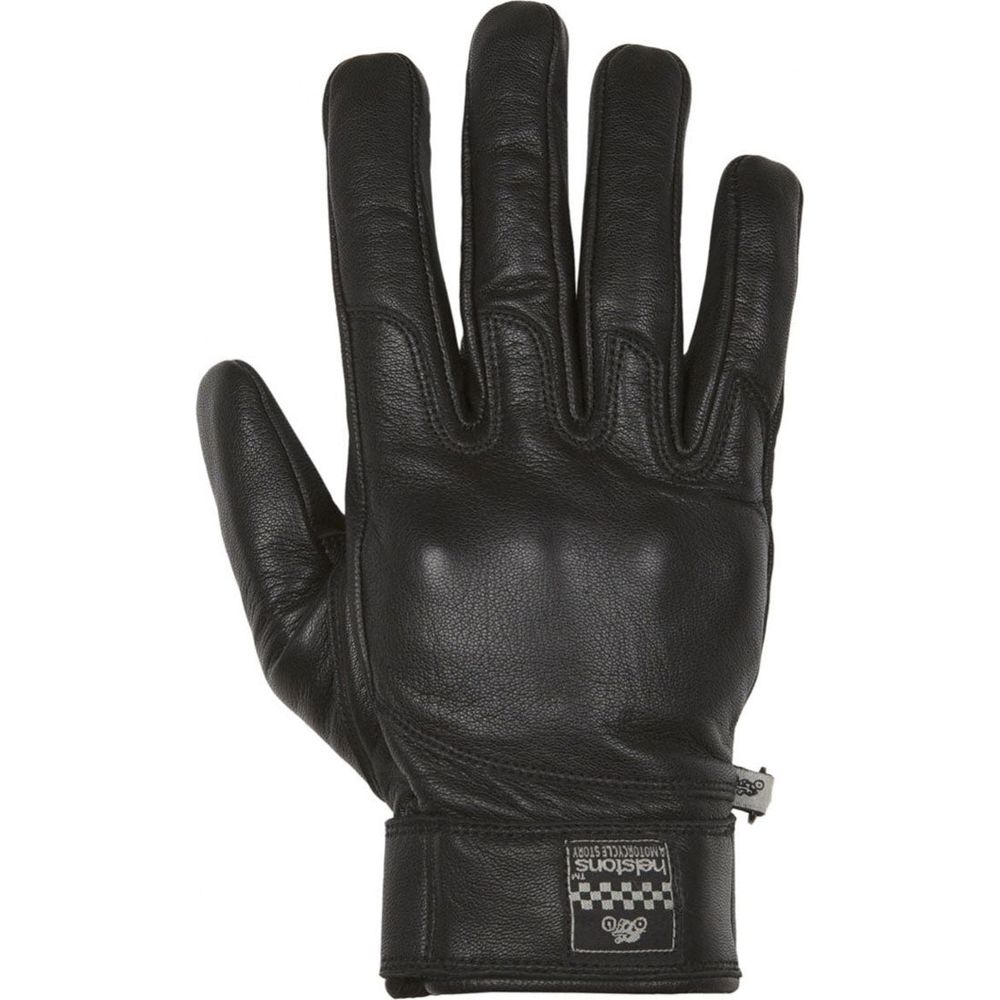 Helstons Wolf Summer Leather Gloves Black