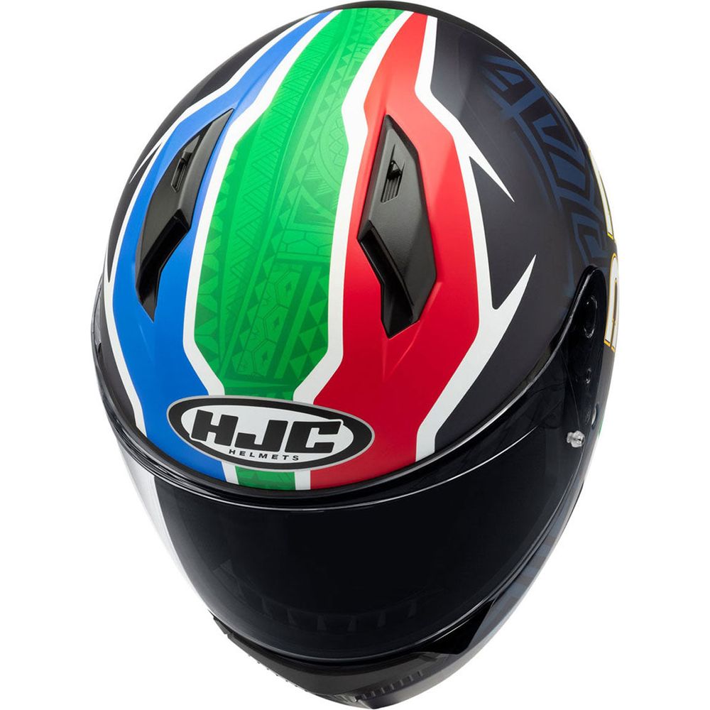 HJC C10 Brad Binder Full Face Helmet MC21SF Red / White / Blue