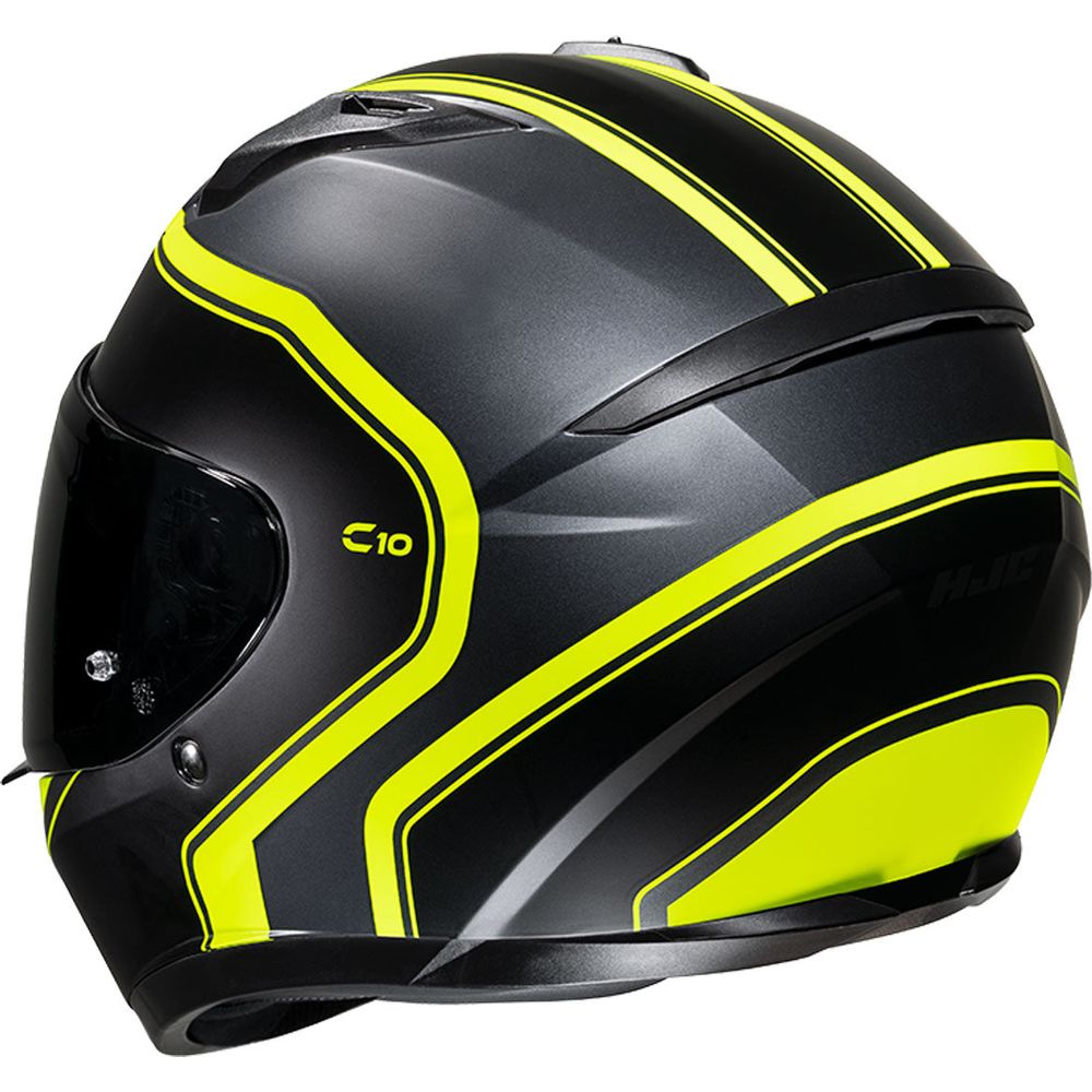 HJC C10 Elie Full Face Helmet MC3HSF Yellow