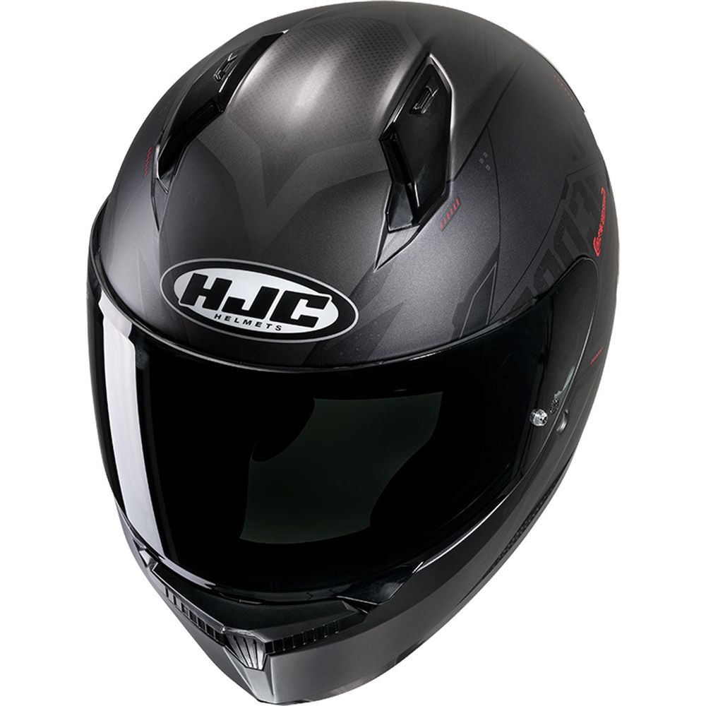 HJC C10 Inka Full Face Helmet MC1SF Red  - FREE UK Delivery - Moto Central