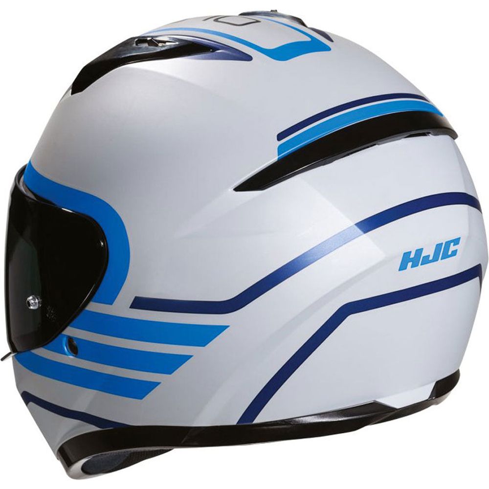 HJC C10 Lito Full Face Helmet MC2SF Blue  - FREE UK Shipping, FREE 365 Day Returns | Moto Central