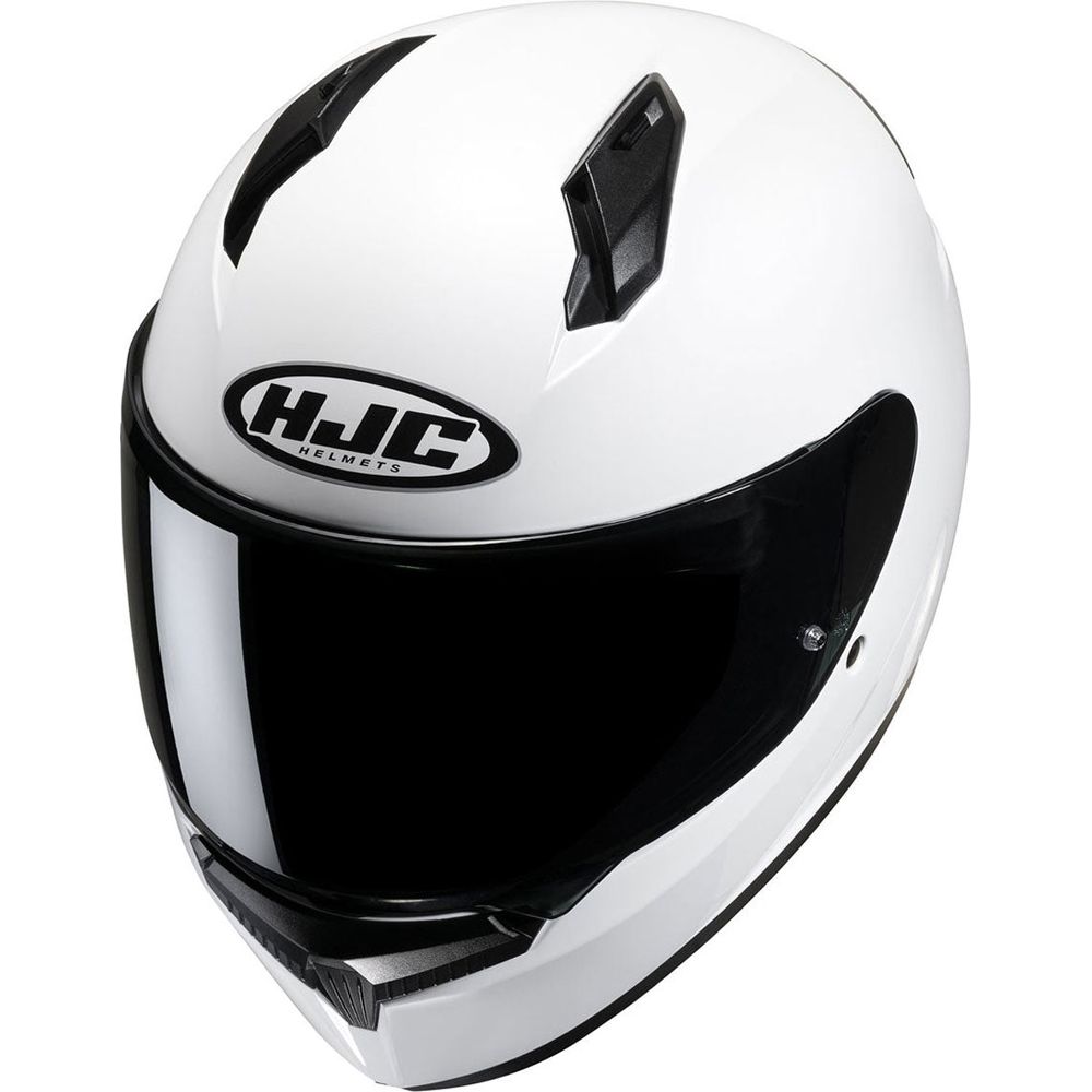 HJC C10 Full Face Helmet White - FREE UK Shipping, FREE 365 Day Returns | Moto Central