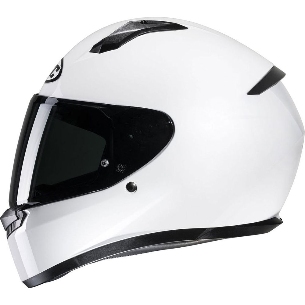 HJC C10 Full Face Helmet White - FREE UK Shipping, FREE 365 Day Returns | Moto Central