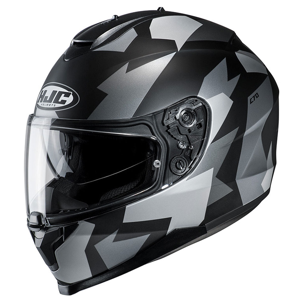 HJC C70 Valon Full Face Helmet MC5SF Black / Grey