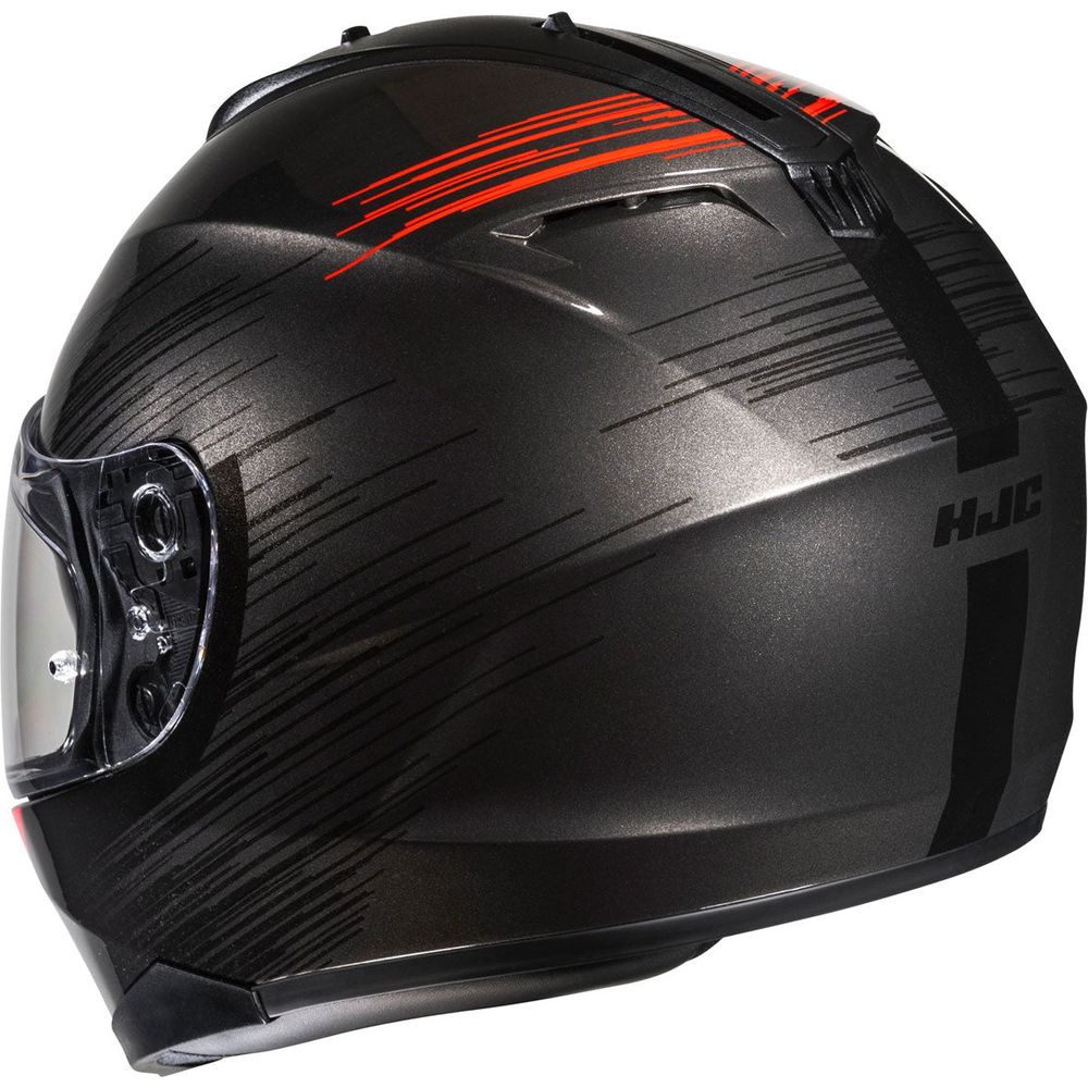 HJC C70N Sway Full Face Helmet MC1 Red