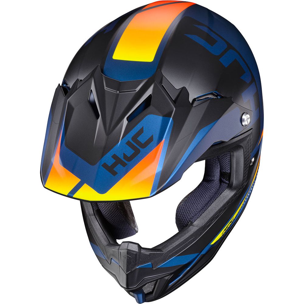 HJC CL-XY 2 Youth Creed Motocross Helmet MC27SF Blue / Orange