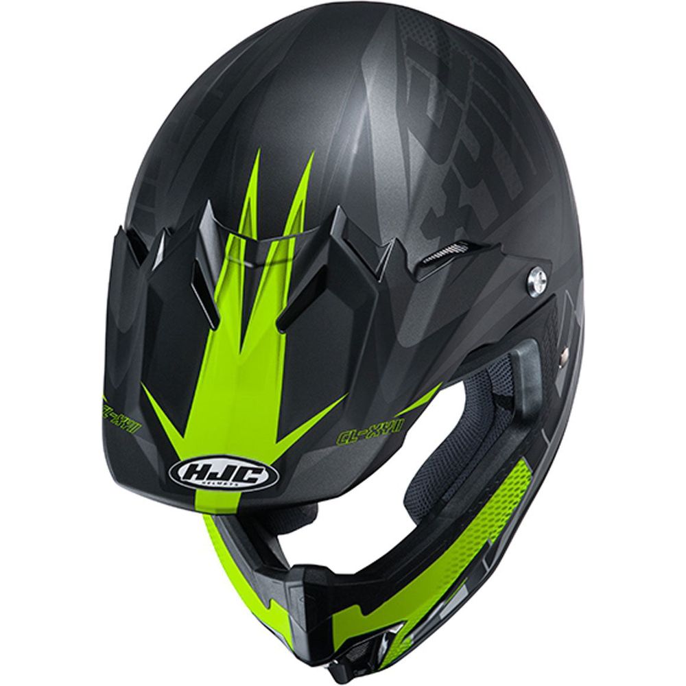 HJC CL-XY 2 Youth Ellusion Motocross Helmet MC5SF Black