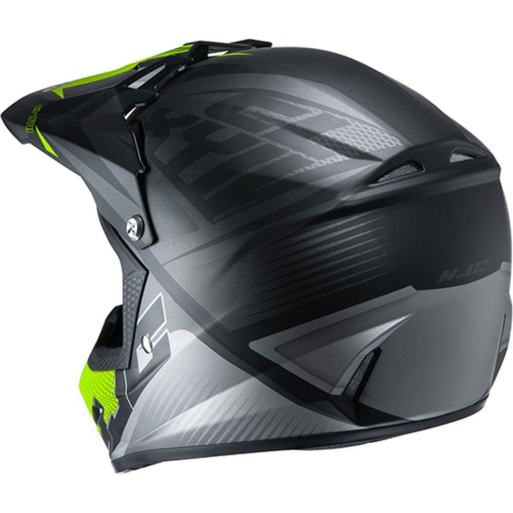 HJC CL-XY 2 Youth Ellusion Motocross Helmet MC5SF Black