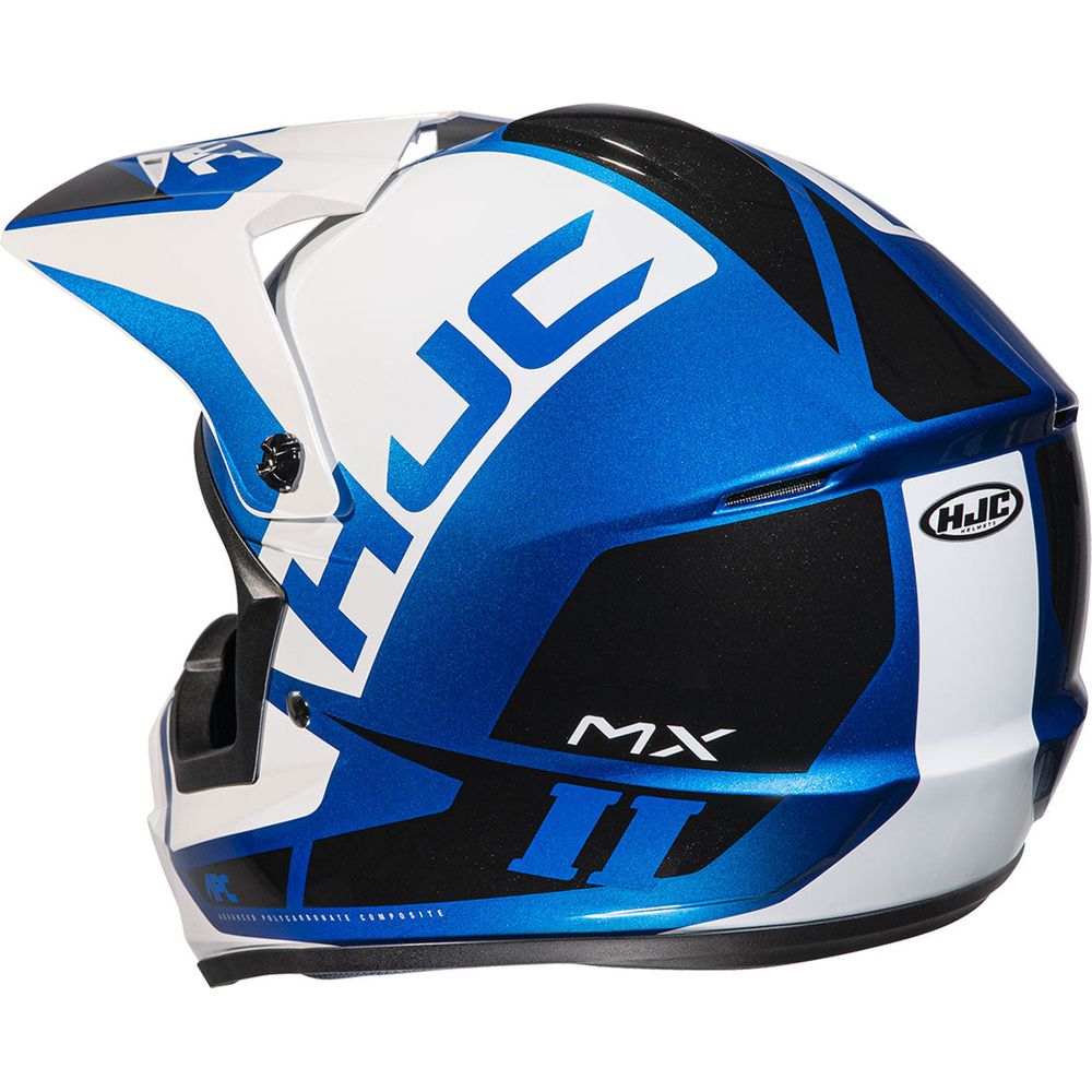 HJC CS-MX 2 Creed Motocross Helmet MC2 Blue  - FREE UK Shipping, FREE 365 Day Returns | Moto Central